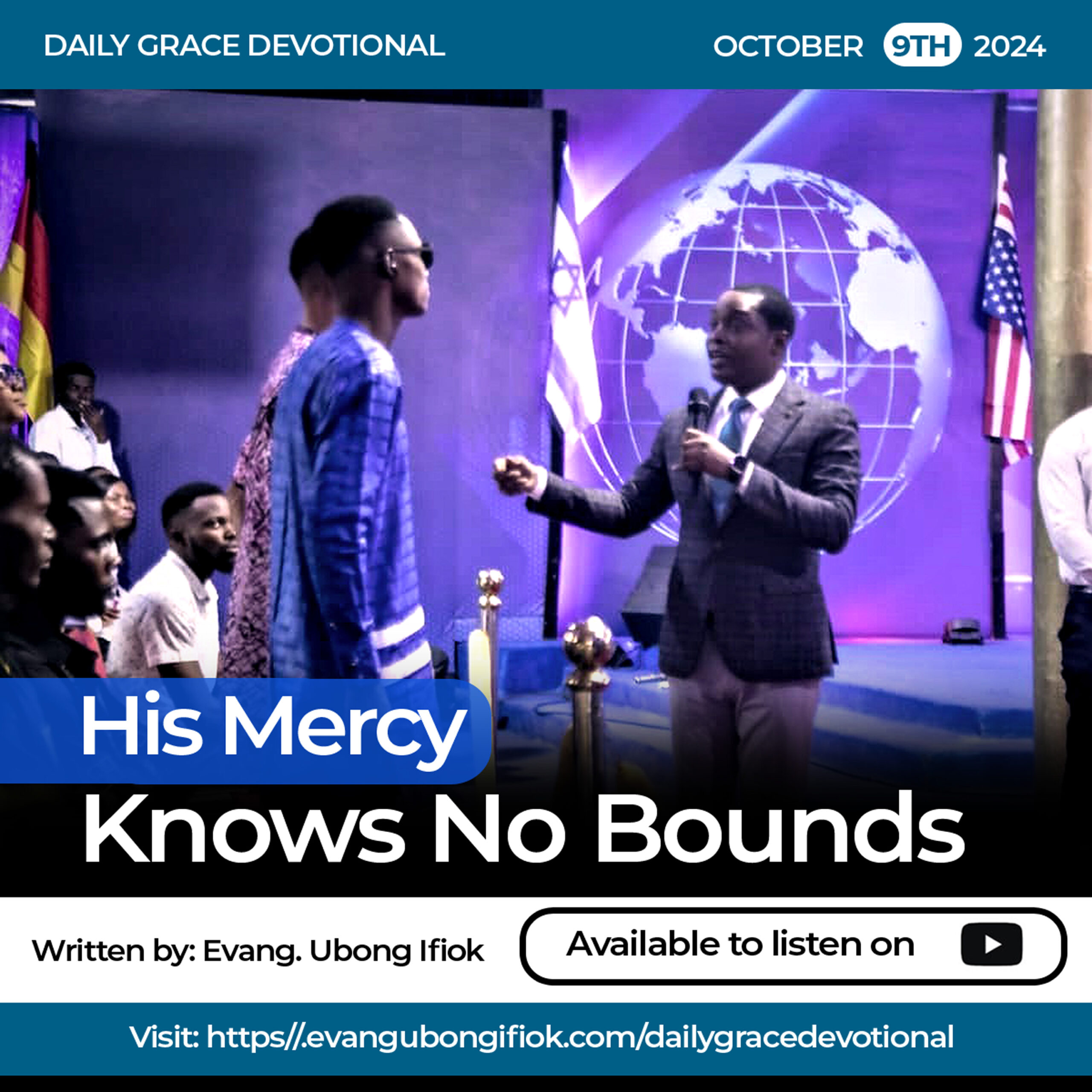 Daily Grace Devotional October 09, 2024 By Evang. Ubong Ifiok