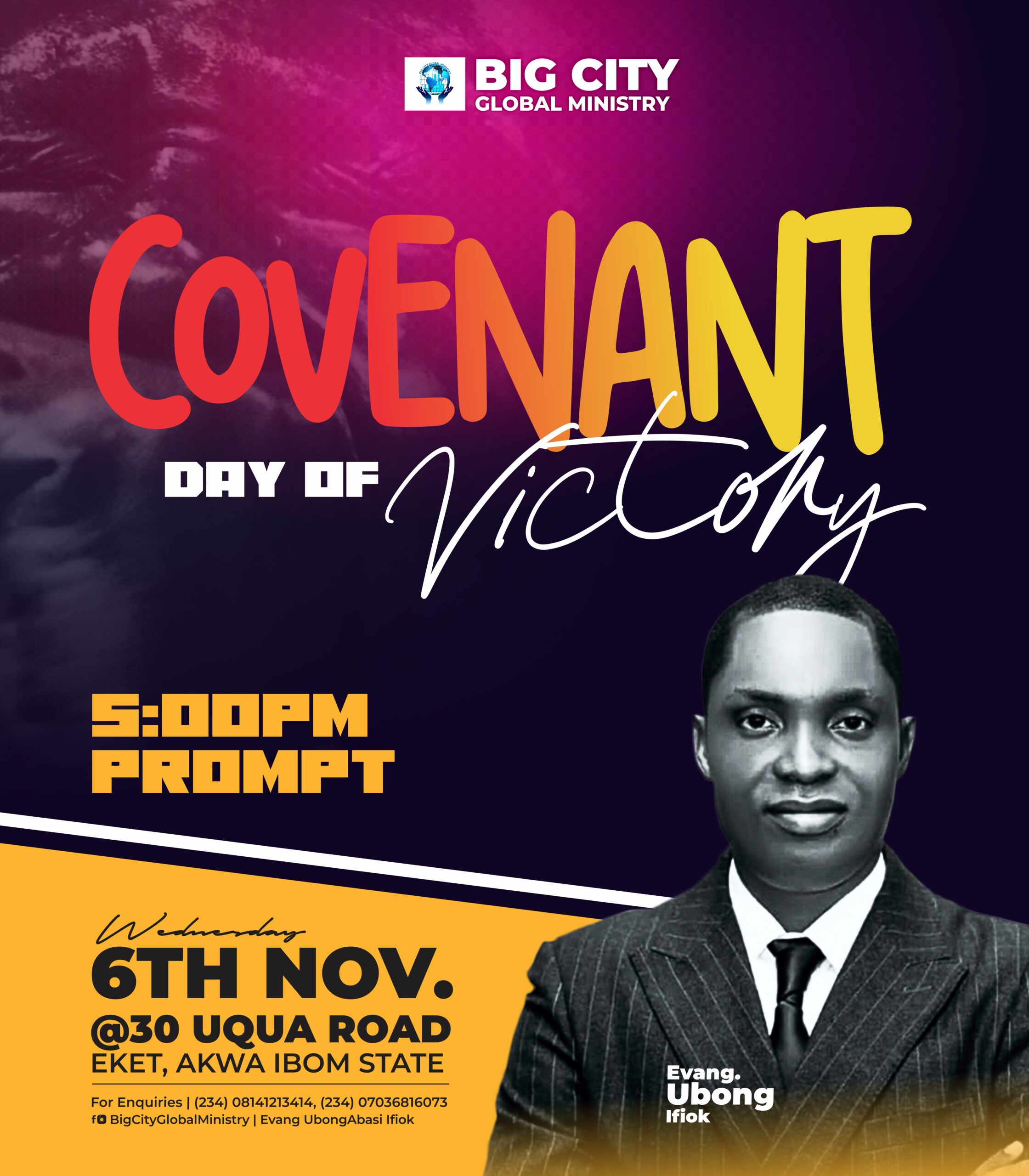 Daily Grace Devotional November 05, 2024 By Evang. Ubong Ifiok