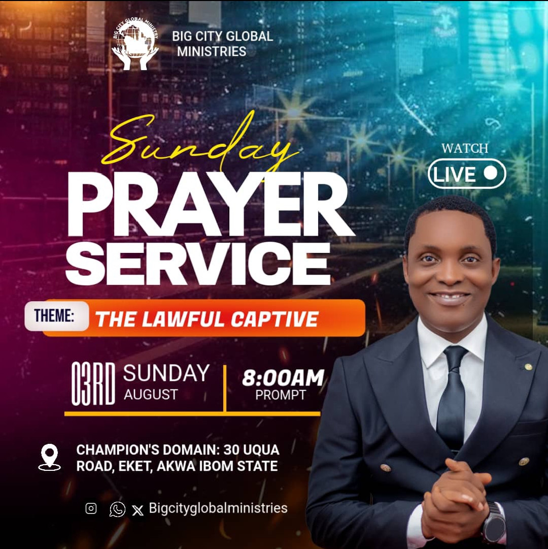 Daily Grace Devotional August 03, 2025 By Evang. Ubong Ifiok