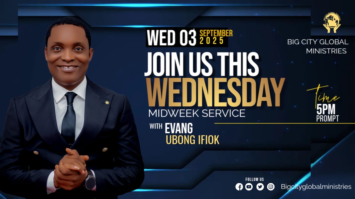Daily Grace Devotional September 03, 2025 By Evang. Ubong Ifiok