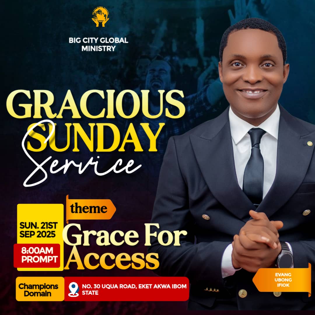 Daily Grace Devotional September 21, 2025 By Evang. Ubong Ifiok